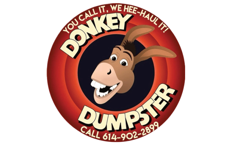 Donkey Dumpster logo wide